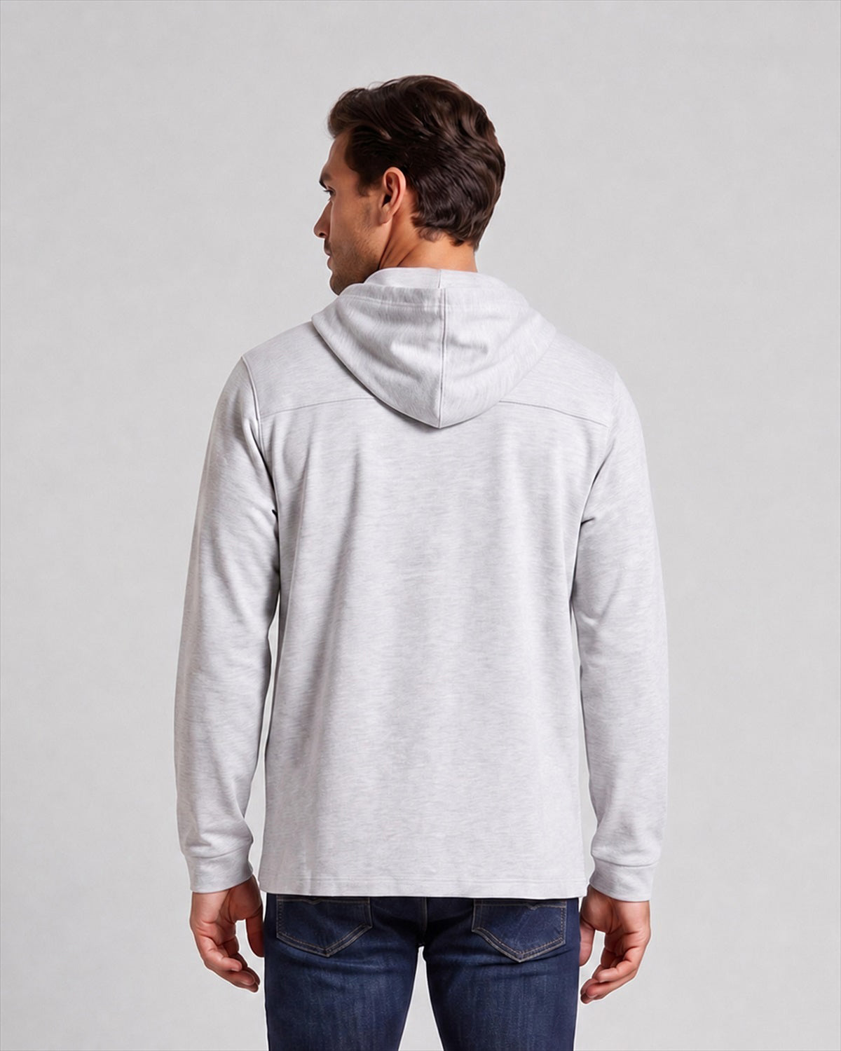 KZZ Men's Autumn Hooded Windbreaker