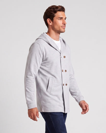 KZZ Men's Autumn Hooded Windbreaker