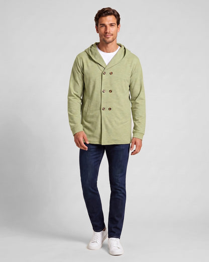 KZZ Men's Autumn Hooded Windbreaker