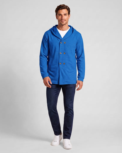 KZZ Men's Autumn Hooded Windbreaker