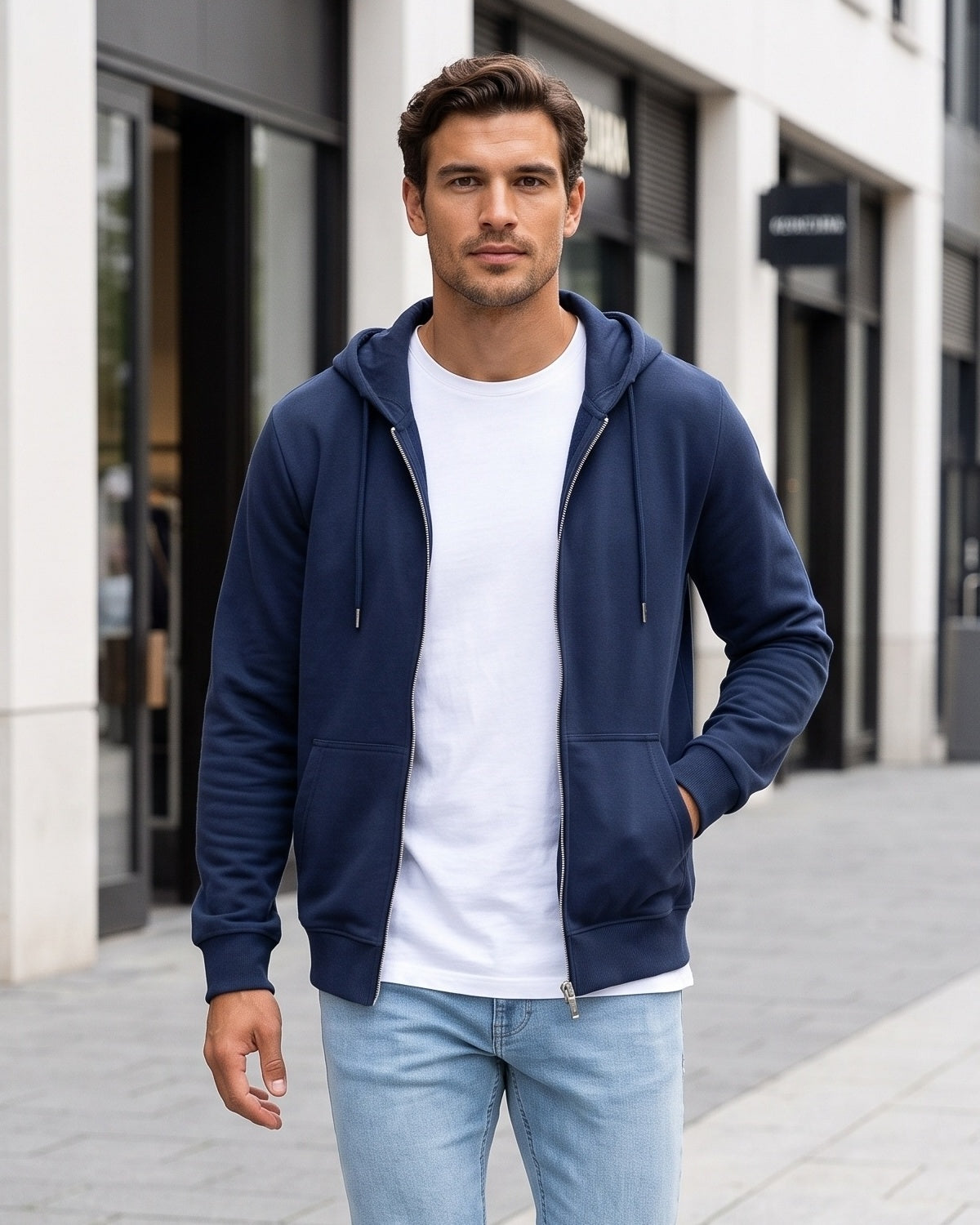KZZ Zip-up hoodie