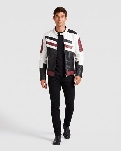 KZZ Stand-collar jacket with zippered pockets