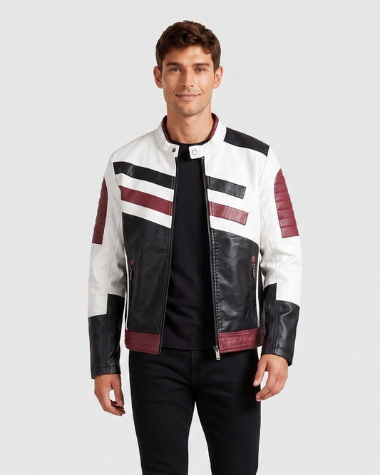 KZZ Stand-collar jacket with zippered pockets