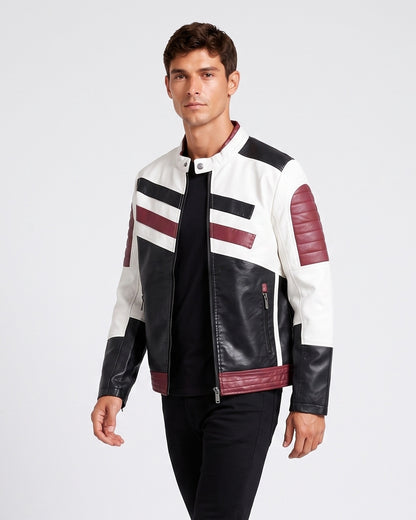 KZZ Stand-collar jacket with zippered pockets
