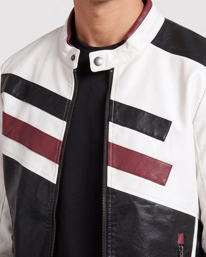 KZZ Stand-collar jacket with zippered pockets