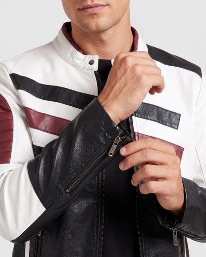 KZZ Stand-collar jacket with zippered pockets