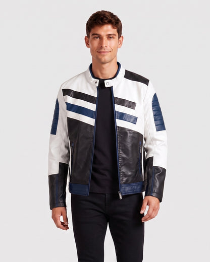 KZZ Stand-collar jacket with zippered pockets