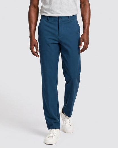 KZZ Men's slight-flare casual trousers