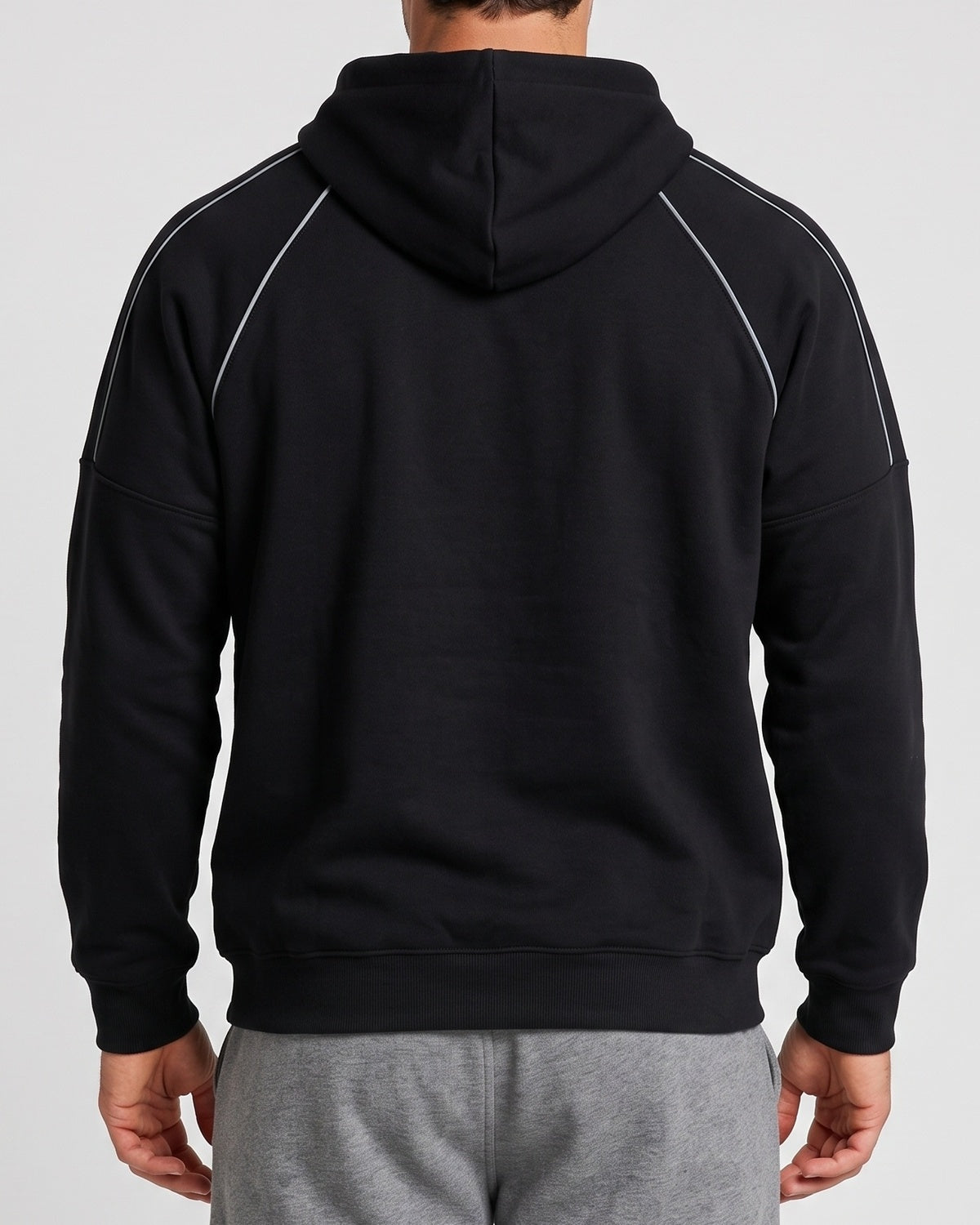 KZZ Men's Casual Outdoor Urban Street Hooded Pullover