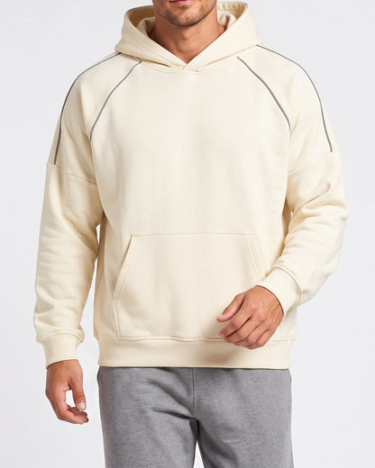 KZZ Men's Casual Outdoor Urban Street Hooded Pullover
