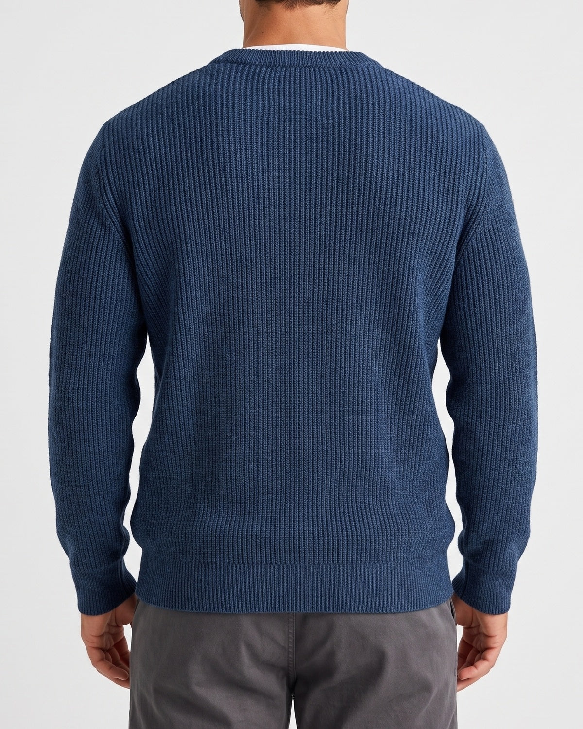 KZZ Men’s faux-layered Henley-neck top