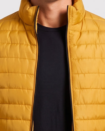 KZZ Men's Casual Thick Jacket, Stand Collar Jacket
