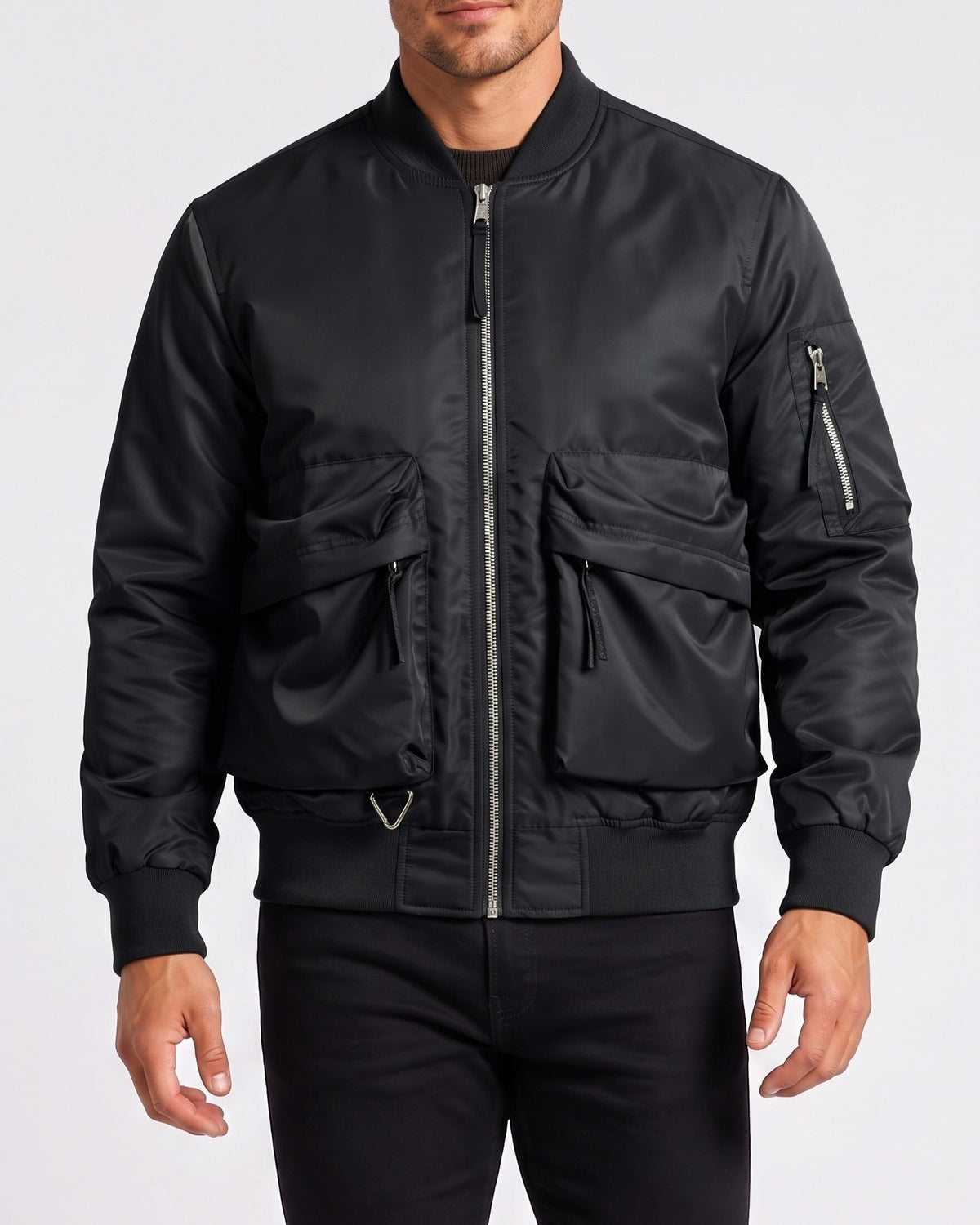 KZZ Men's loose-fitting work jacket