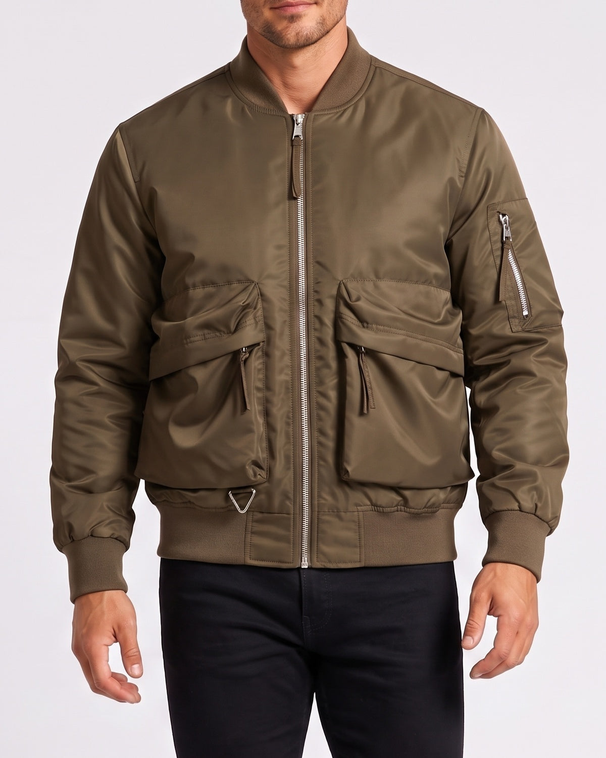 KZZ Men's loose-fitting work jacket