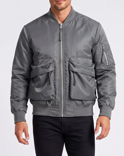 KZZ Men's loose-fitting work jacket