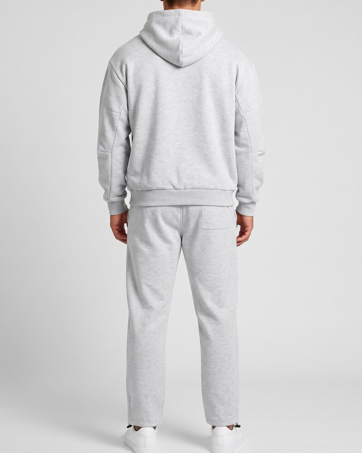 KZZ Men's two-piece stylish loose casual sportswear set