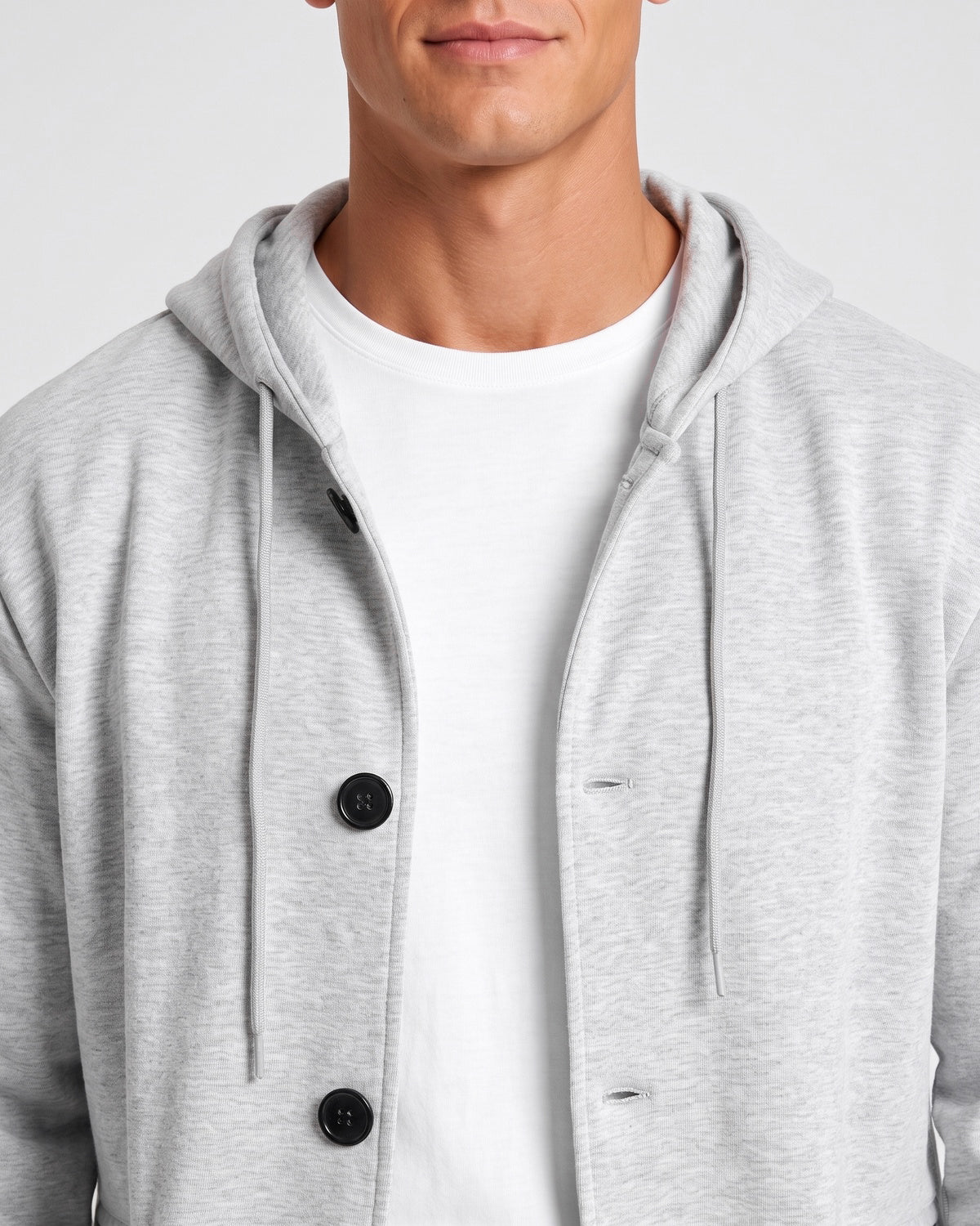 KZZ Men's two-piece stylish loose casual sportswear set