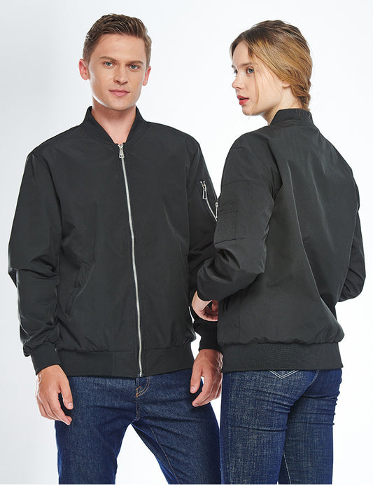 KZZ Men's Bomber Jacket Lightweight Casual Windbreaker