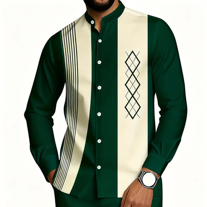 KZZ regular casual long sleeved and pocket casual pants