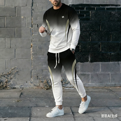 KZZ Men's Long Sleeve Gym Training Shirt