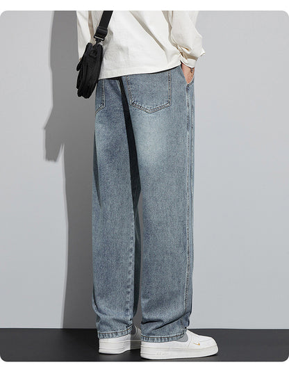 KZZ Men's American high street fashion brand wide-leg pants