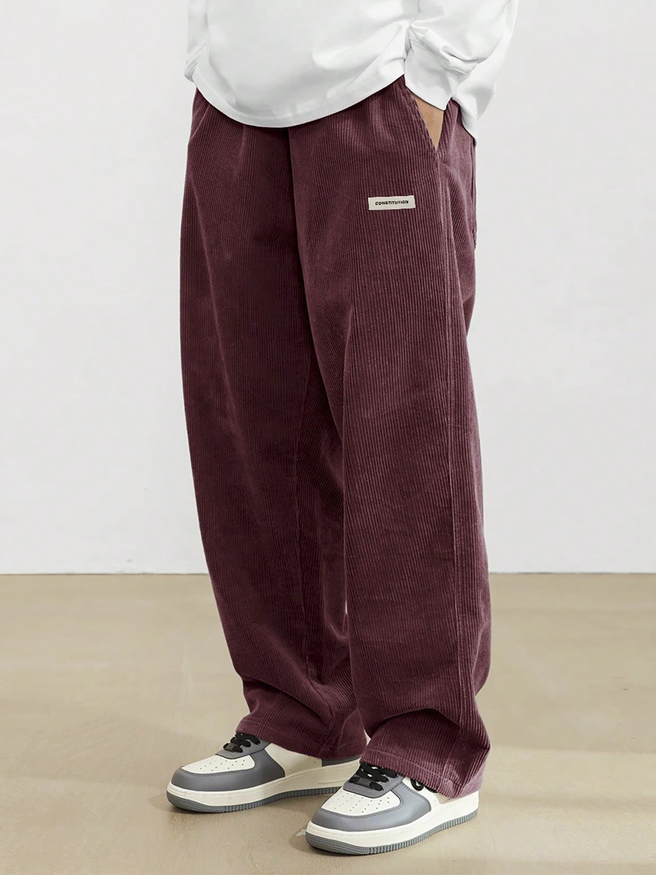 KZZ Men's Corduroy Casual Pants