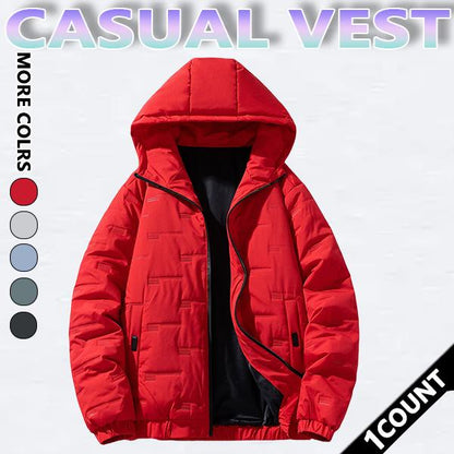 KZZ Men's Winter Warm Jacket Lightweight and windproof Lining Regular Fit