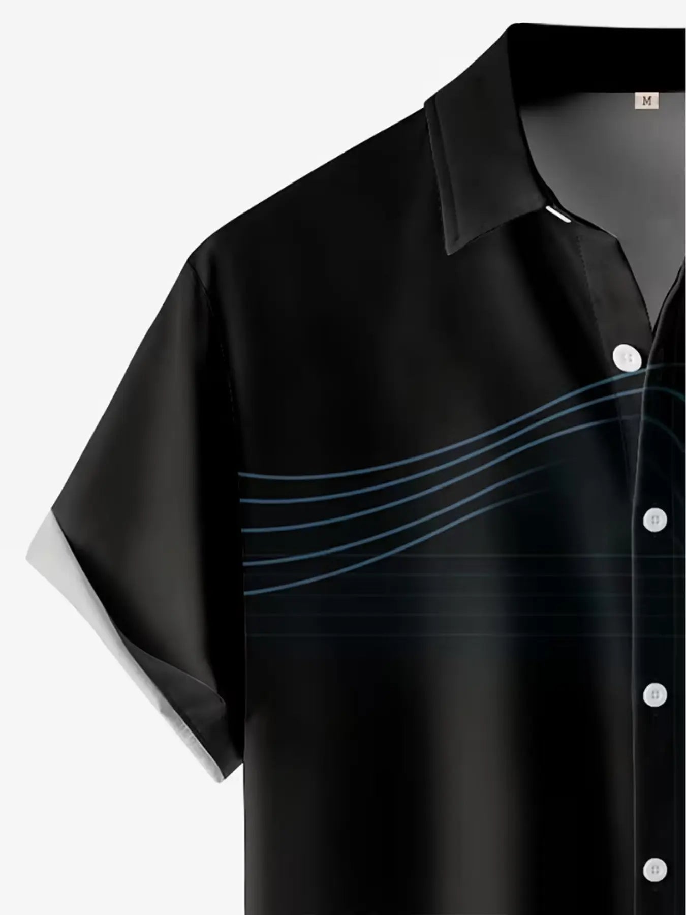 KZZ Summer Short-Sleeve Collared Top