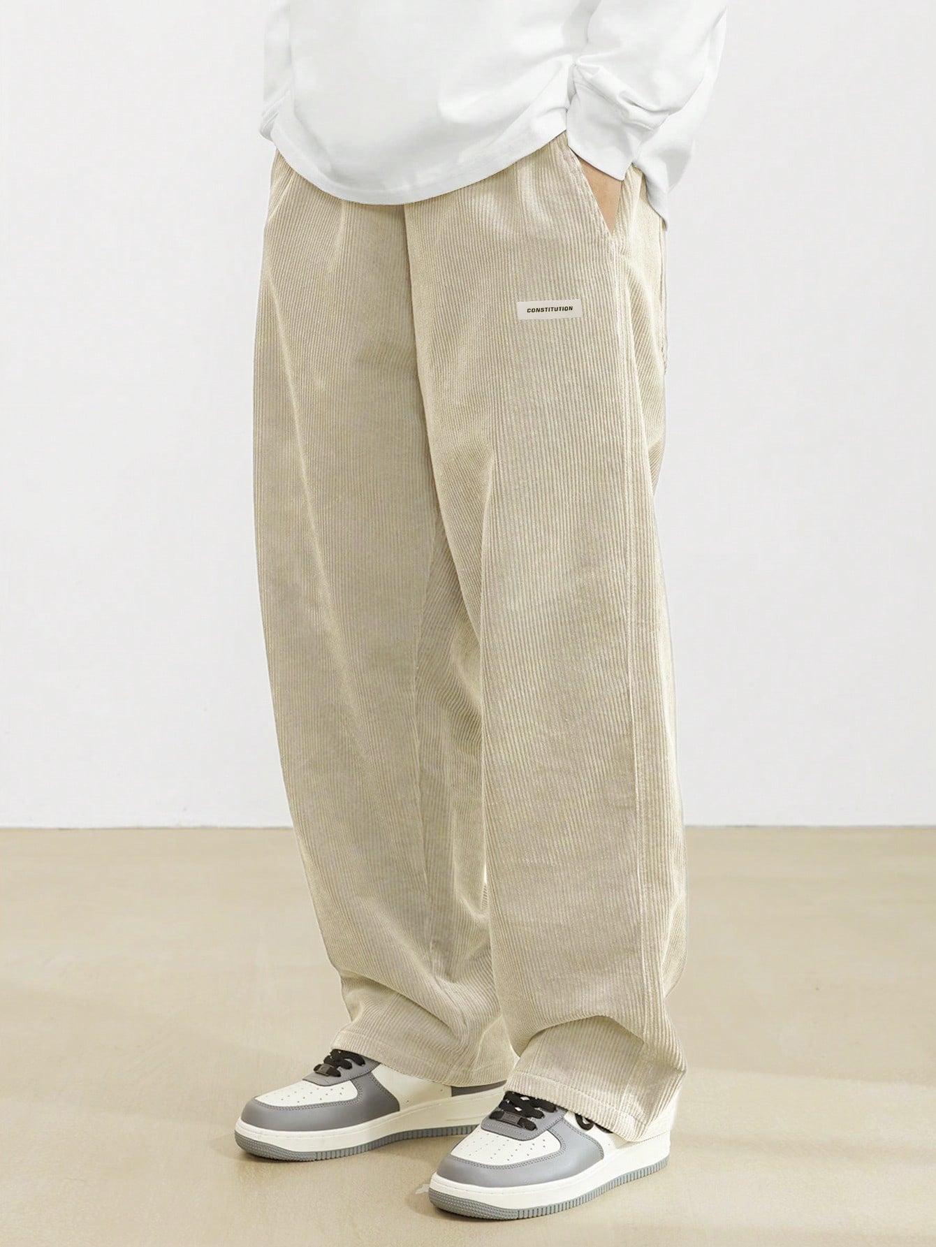 KZZ Men's Corduroy Casual Pants