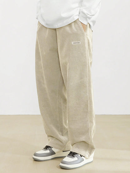 KZZ Men's Corduroy Casual Pants