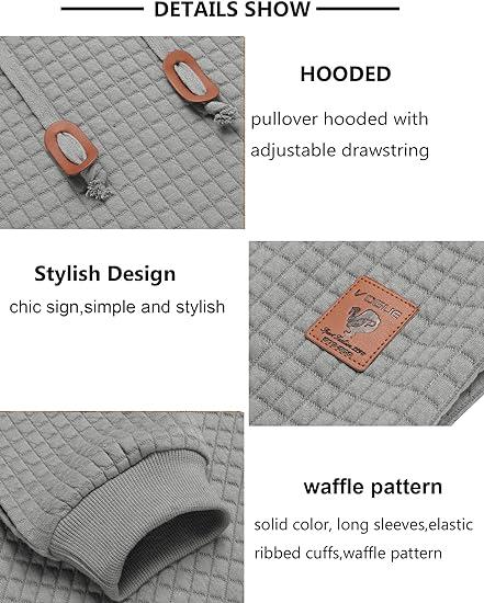 KZZ Fall Outfits Men's Pullover Plaid Casual hoodie