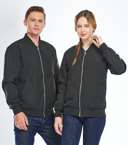 KZZ Men's Bomber Jacket Lightweight Casual Windbreaker