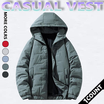 KZZ Men's Winter Warm Jacket Lightweight and windproof Lining Regular Fit