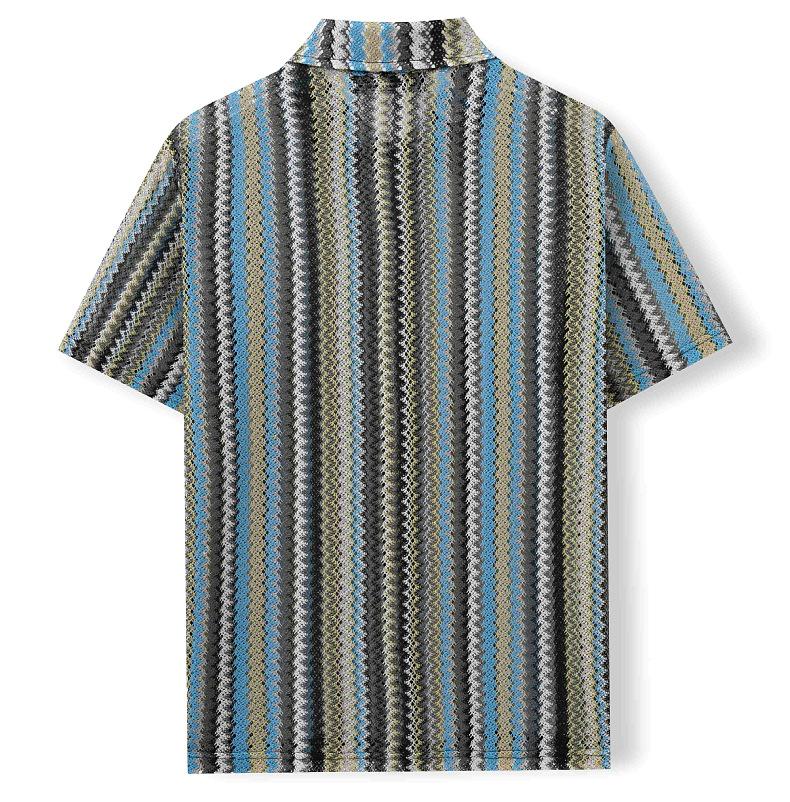 KZZ Casual Lace-up Cutout Top (Men's)