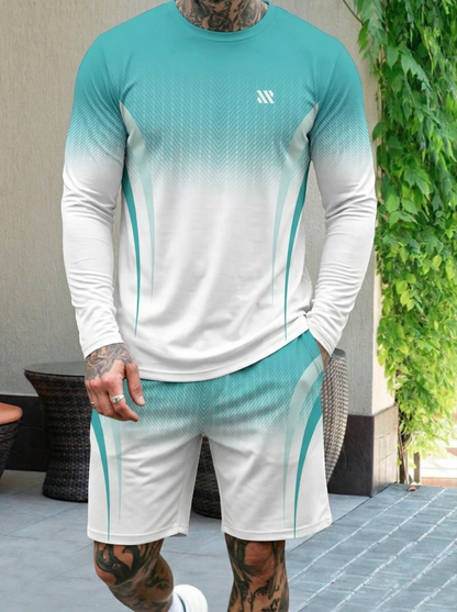 KZZ Men's Long Sleeve Gym Training Shirt