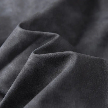 KZZ  Men's Loose-fitting Casual Faux Suede Lambswool Lined Jacket