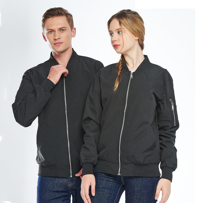 KZZ Men's Bomber Jacket Lightweight Casual Windbreaker