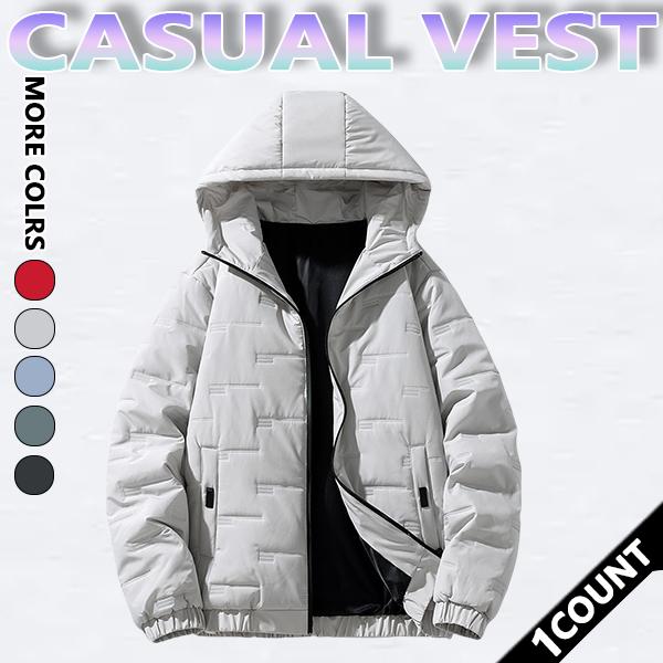 KZZ Men's Winter Warm Jacket Lightweight and windproof Lining Regular Fit