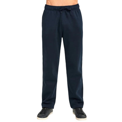 KZZ Men's Heavyweight Fleece Sweatpants Cotton with Drawstring and Pockets