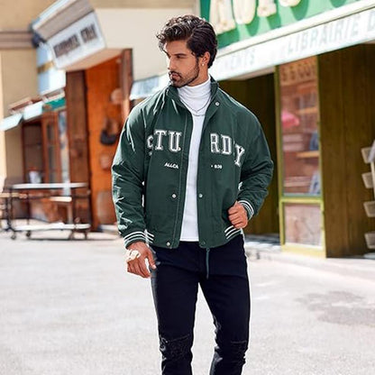 KZZ Sculpted Style Men's Lightweight Pullover Top Slim Fit Turtleneck