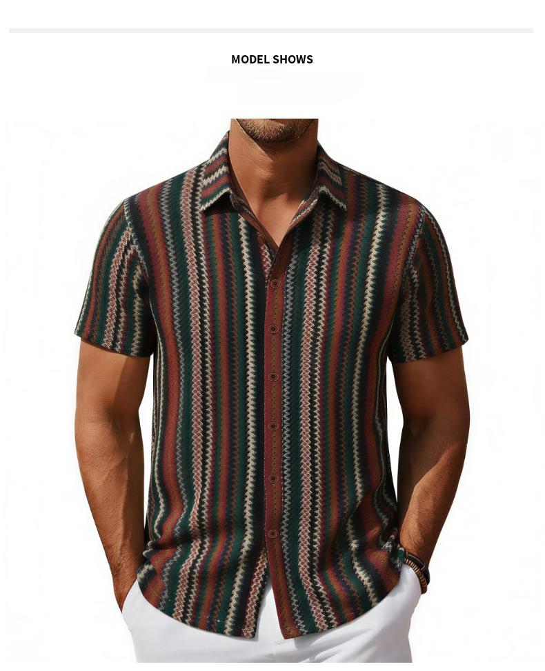KZZ Casual Lace-up Cutout Top (Men's)