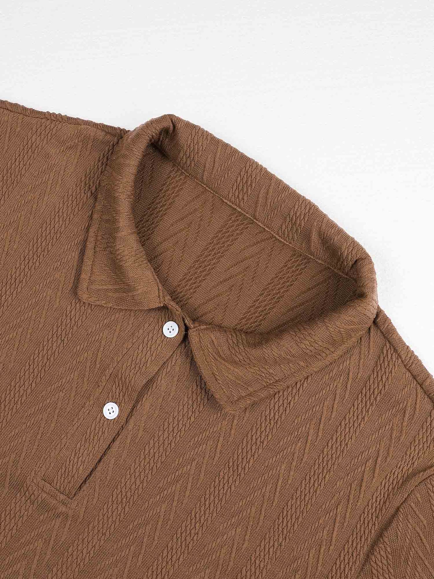 KZZ Retro Polo Shirt + Loose-fitting Shorts