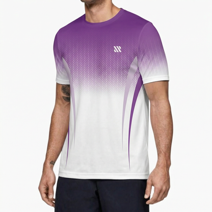 KZZ Men's short Sleeve Gym Training Shirt