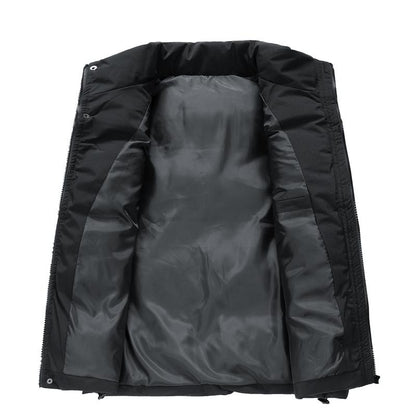 KZZ Mens Vest Jacket Warm Sleeveless Jackets