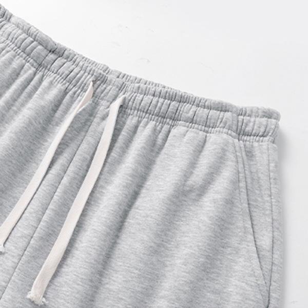 KZZ Autumn & Winter Lazy Set Fleece Hoodie + Straight-Leg Sweatpants