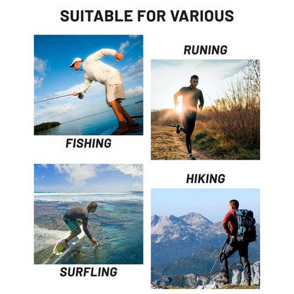 KZZ Men's  Zip Shirt  Quick Dry Lightweight Long Clothing Sports Casual Wear