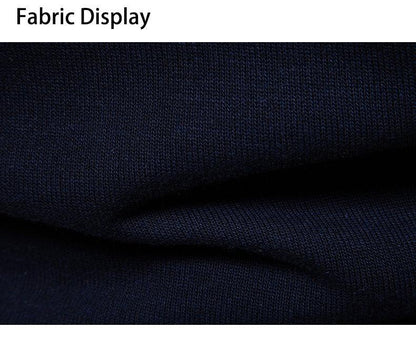 KZZ Men's Quarter Zip Sweater Slim Fit Lightweight High Neck Pullover Casual Sweater