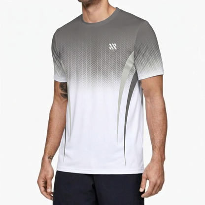 KZZ Men's short Sleeve Gym Training Shirt