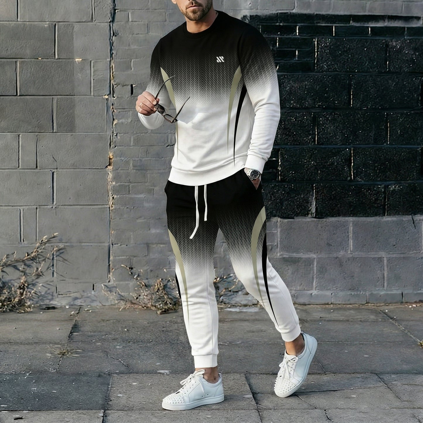 KZZ Men's Long Sleeve Gym Training Shirt