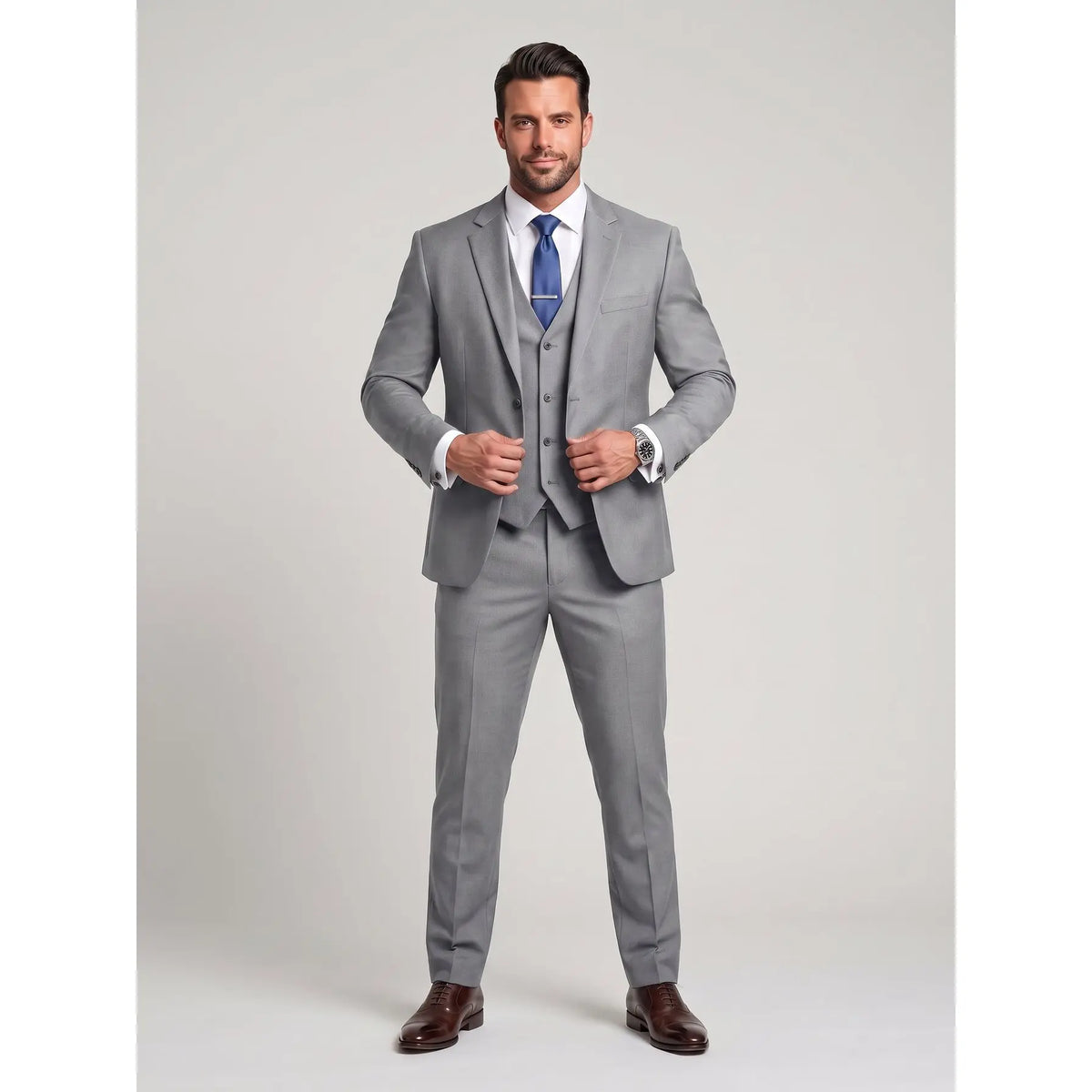 KZZ Men's three-piece suit
